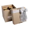 caja de regalo saludable con cremas de frutos secos mediana
